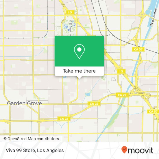 Mapa de Viva 99 Store