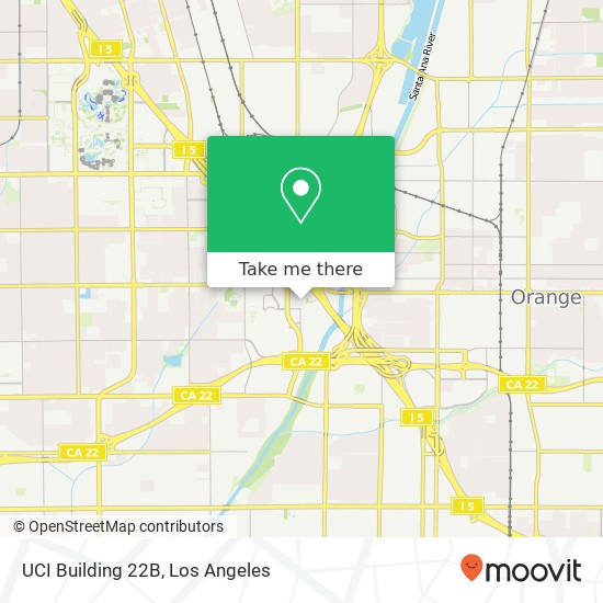 UCI Building 22B map