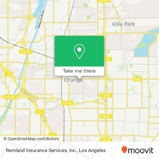 Mapa de Remland Insurance Services, Inc.