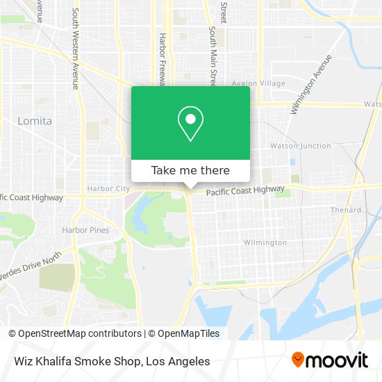 Wiz Khalifa Smoke Shop map