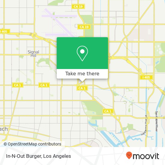 Mapa de In-N-Out Burger
