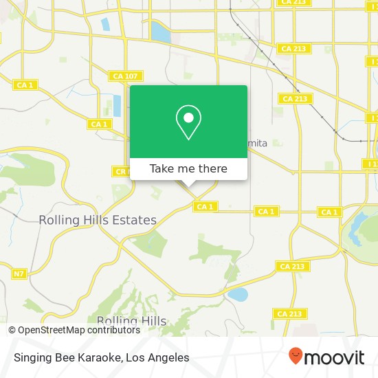 Singing Bee Karaoke map