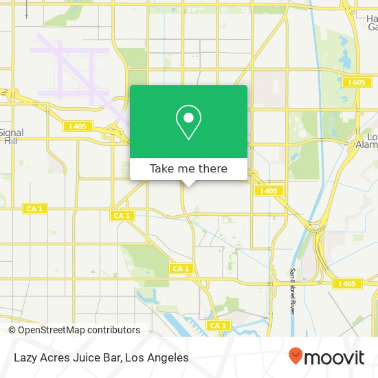 Lazy Acres Juice Bar map