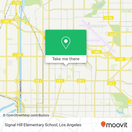 Signal Hill Elementary School map