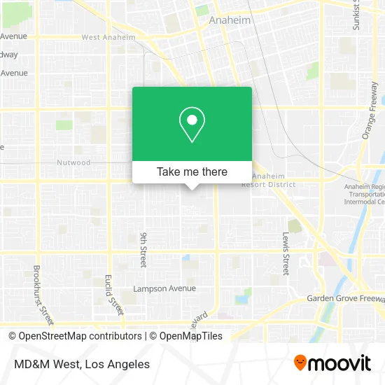 MD&M West map
