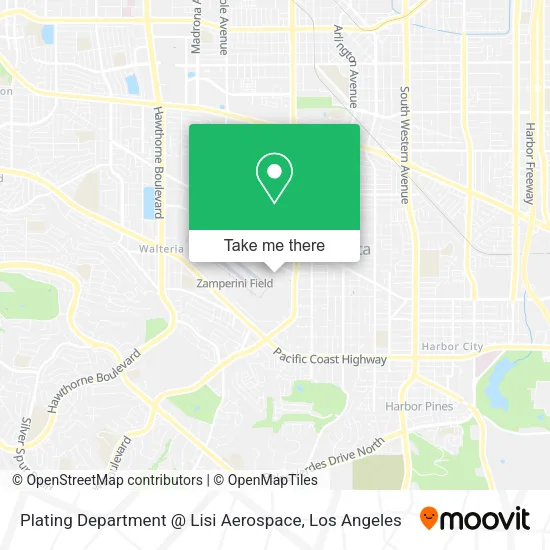 Mapa de Plating Department @ Lisi Aerospace