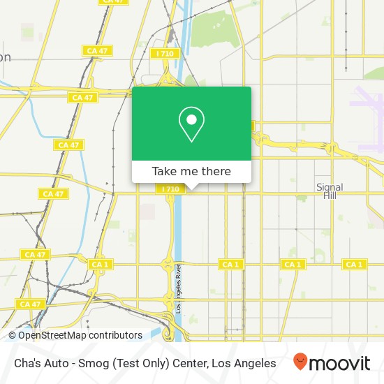 Mapa de Cha's Auto - Smog (Test Only) Center