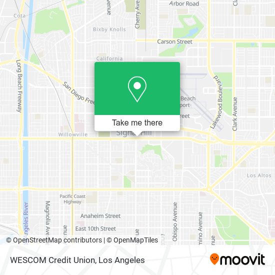 WESCOM Credit Union map