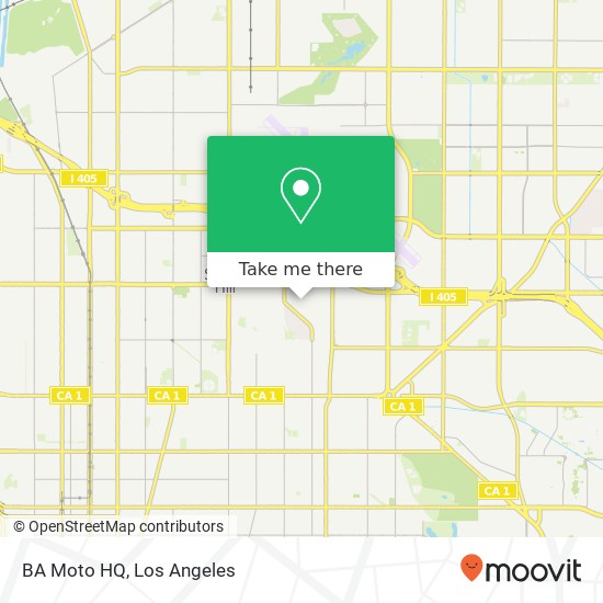 Mapa de BA Moto HQ