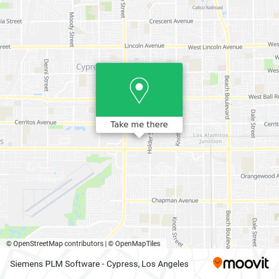 Siemens PLM Software - Cypress map