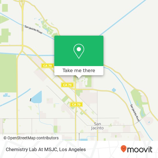 Mapa de Chemistry Lab At MSJC