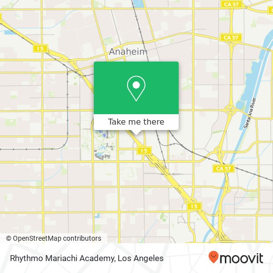 Mapa de Rhythmo Mariachi Academy