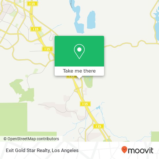 Exit Gold Star Realty map