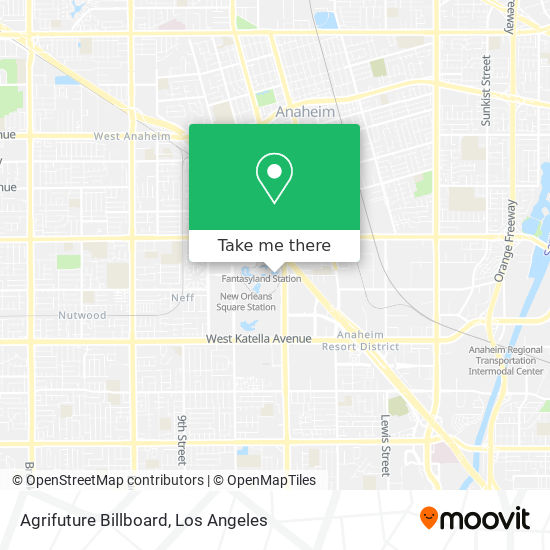 Agrifuture Billboard map
