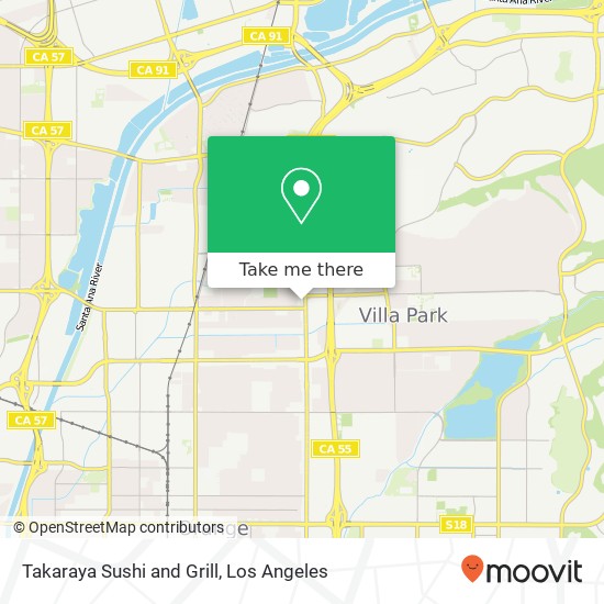 Takaraya Sushi and Grill map