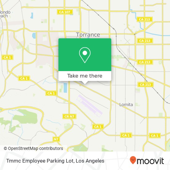 Tmmc Employee Parking Lot map
