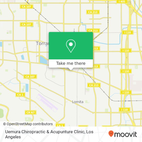 Uemura Chiropractic & Acupunture Clinic map