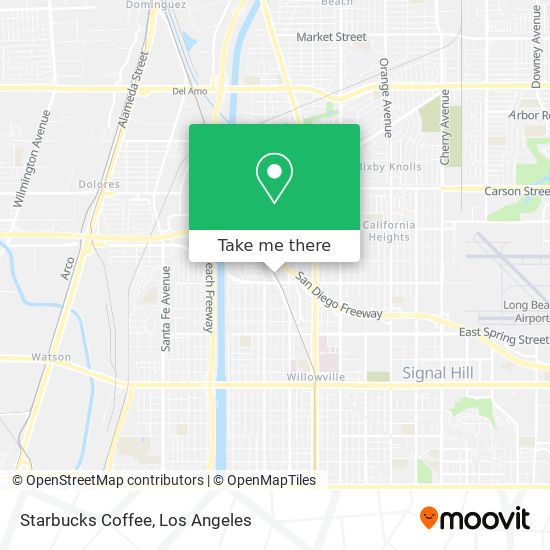 Starbucks Coffee map