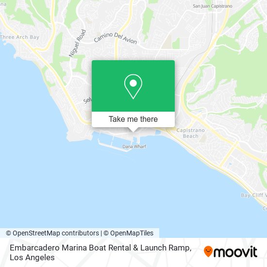 Mapa de Embarcadero Marina Boat Rental & Launch Ramp