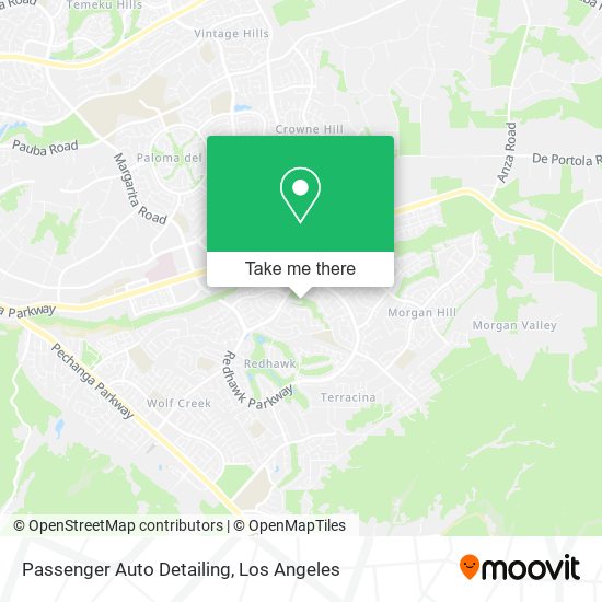 Mapa de Passenger Auto Detailing