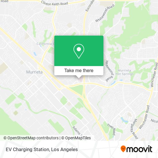 EV Charging Station map