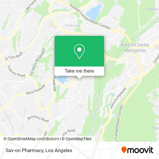 Sav-on Pharmacy map