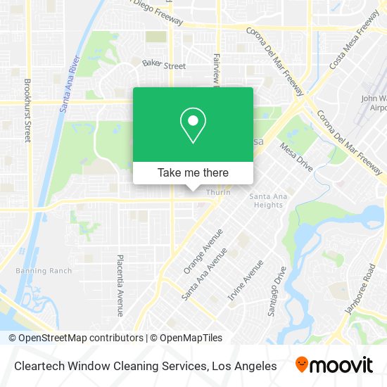 Cleartech Window Cleaning Services map