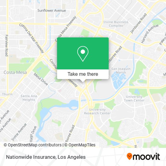 Nationwide Insurance map