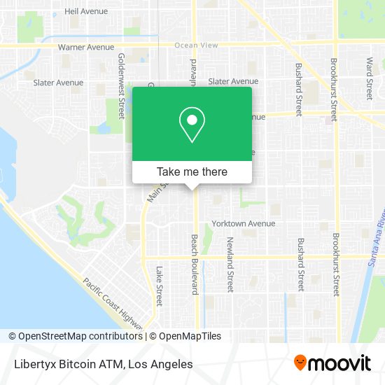 Libertyx Bitcoin ATM map