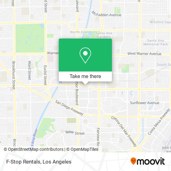 F-Stop Rentals map