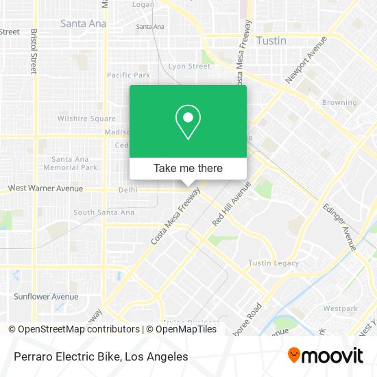 Perraro Electric Bike map