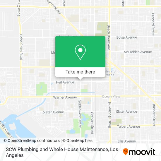 SCW Plumbing and Whole House Maintenance map