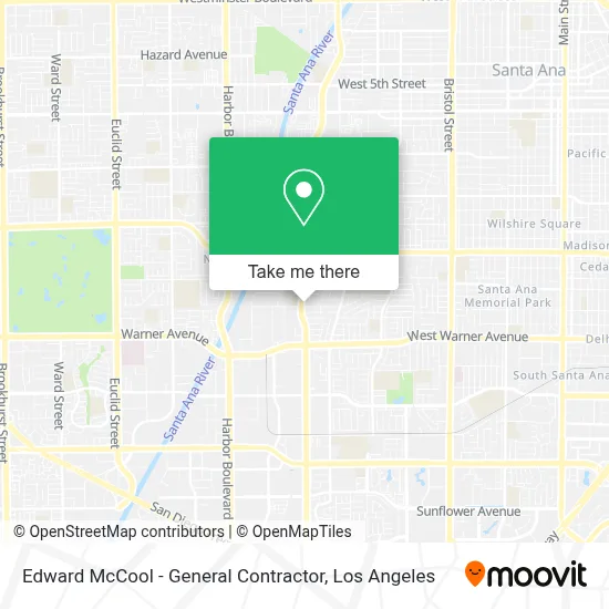 Edward McCool - General Contractor map