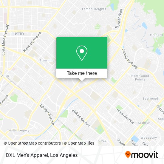 DXL Men's Apparel map