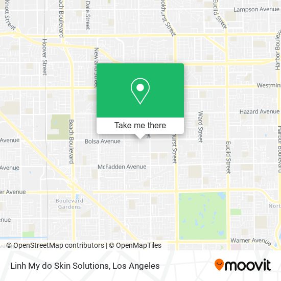 Linh My do Skin Solutions map