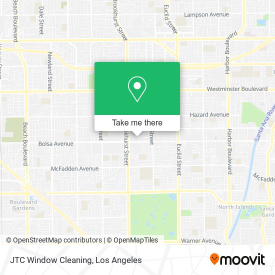 JTC Window Cleaning map