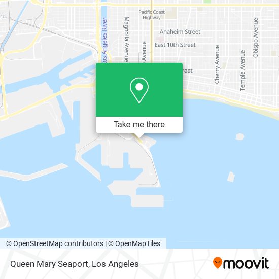 Queen Mary Seaport map