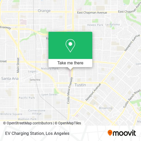 Mapa de EV Charging Station