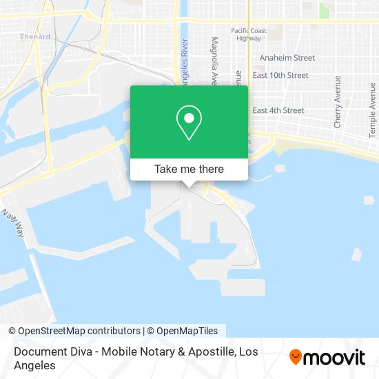 Document Diva - Mobile Notary & Apostille map