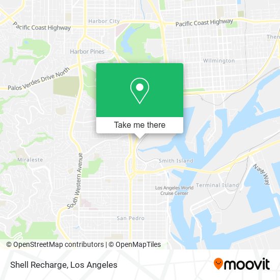 Shell Recharge map