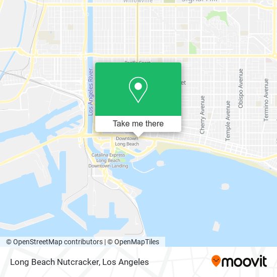 Mapa de Long Beach Nutcracker