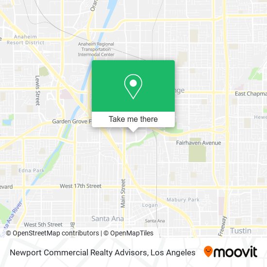 Newport Commercial Realty Advisors map