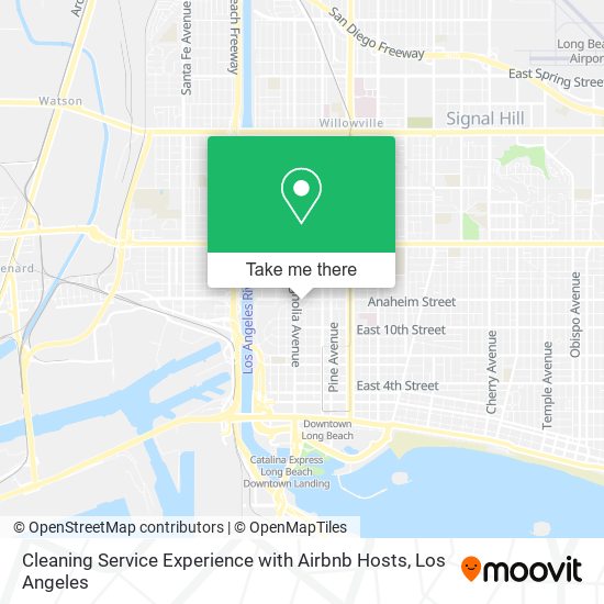 Cleaning Service Experience with Airbnb Hosts map