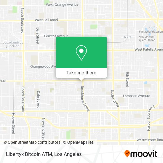 Libertyx Bitcoin ATM map