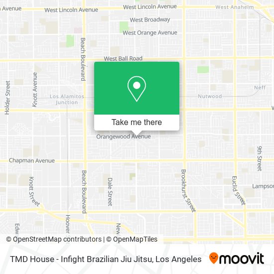 TMD House - Infight Brazilian Jiu Jitsu map