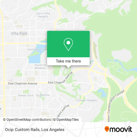 Ocip Custom Rails map