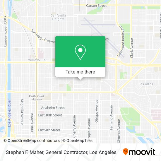 Stephen F. Maher, General Contractor map