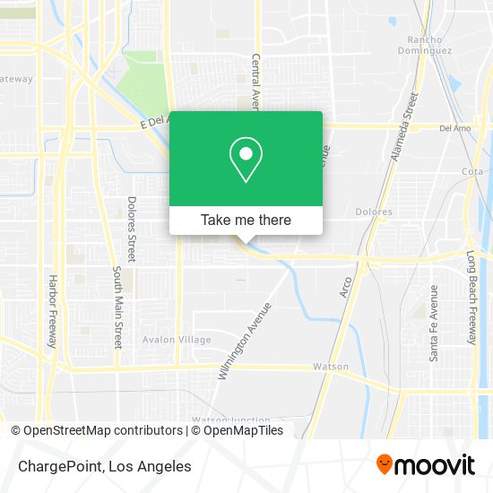 ChargePoint map