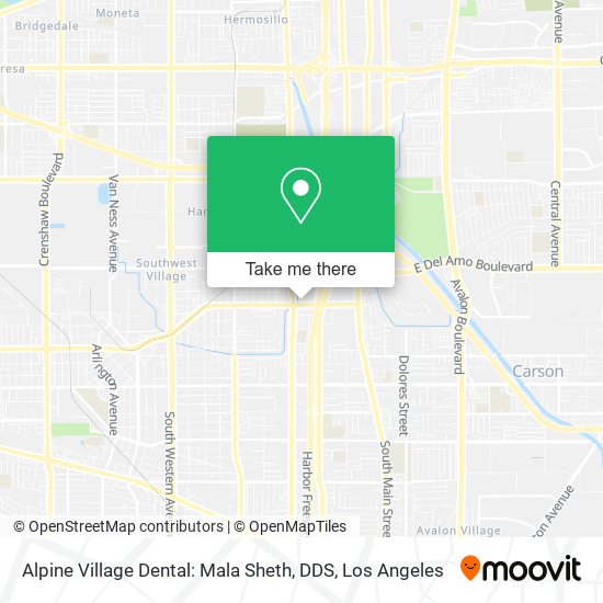 Alpine Village Dental: Mala Sheth, DDS map