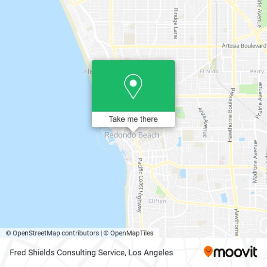 Fred Shields Consulting Service map